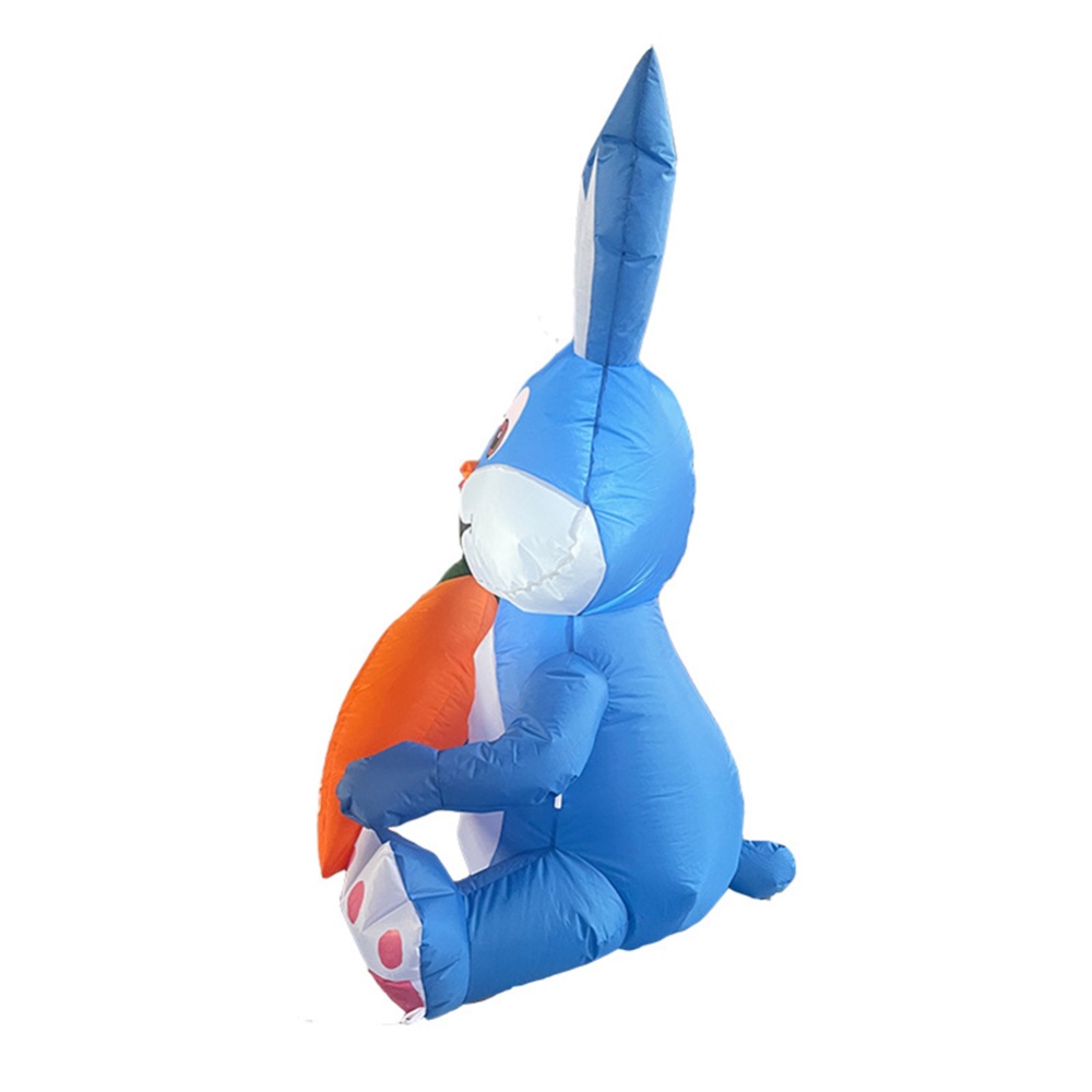 Outdoor Easter Inflatable Model 1.2m Cartoon Rabbit-shaped Led Lights For Party Yard Lawn Garden Holiday Venue Layout UK Plug - Image 3