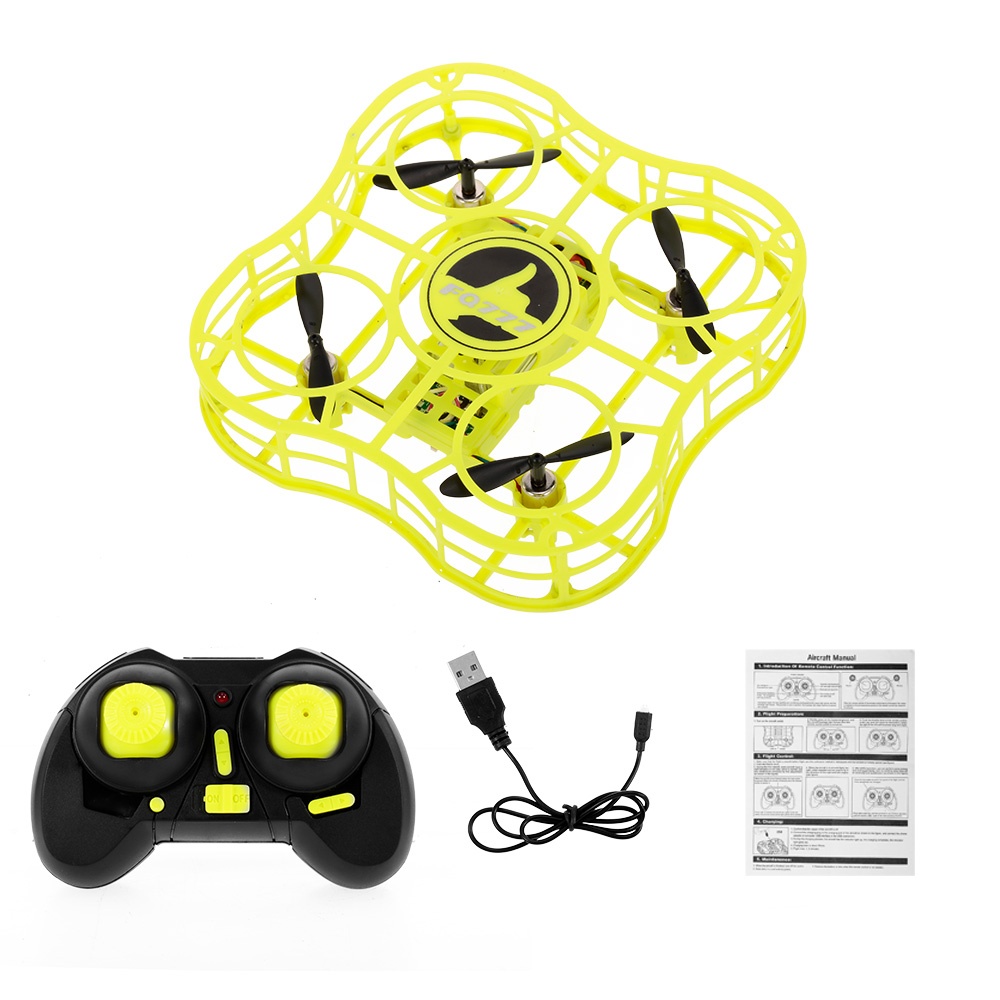 FQ777 FQ03 Mini Drone Full Shields 360 Flip One Key Return Drones Headless Mode RC Quadcopter for Beginner Orange - Image 2