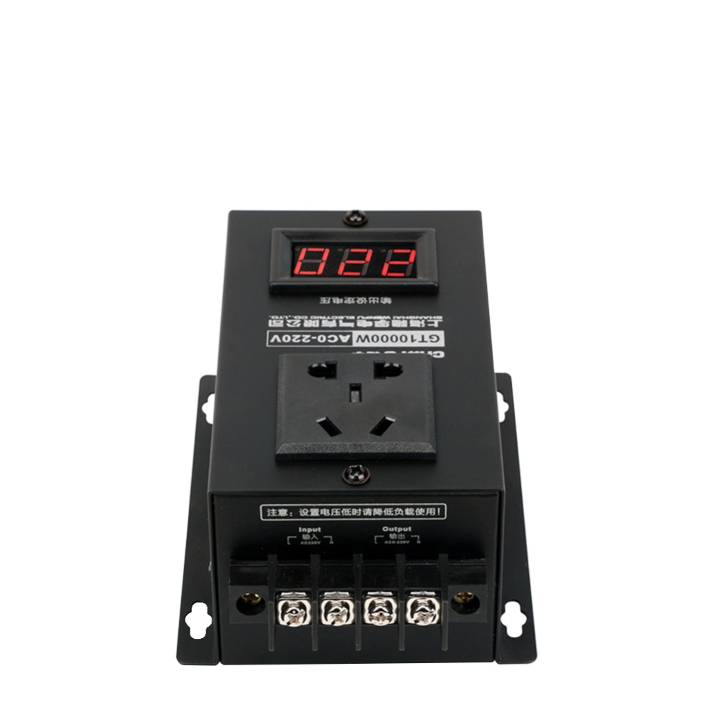 220v 10000w High-power Scr Voltage Regulator With Heat Sink Motor/fan/electric Drill Speed Controller Governor - Image 3