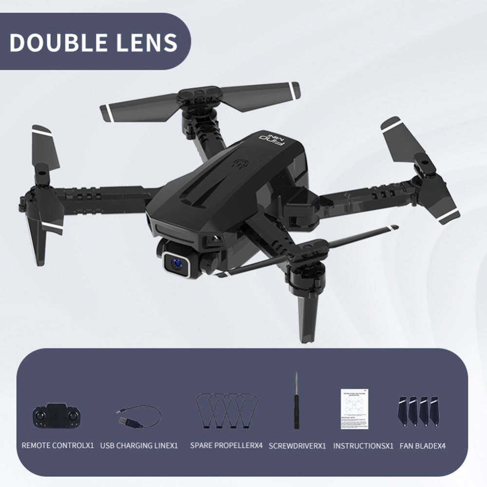 H13 Mini Folding Drone Hd 4k Aerial Photography Remote Control Aircraft Fixed Height Quadcopter 4K single camera - Image 2