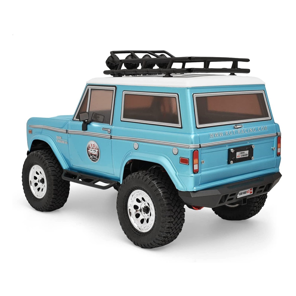 Rgt Rc Crawler 1:10 4wd Off-road Rock Cruiser Rc-4 136100v3 4x4 Waterproof Hobby Kids Toys blue - Image 2