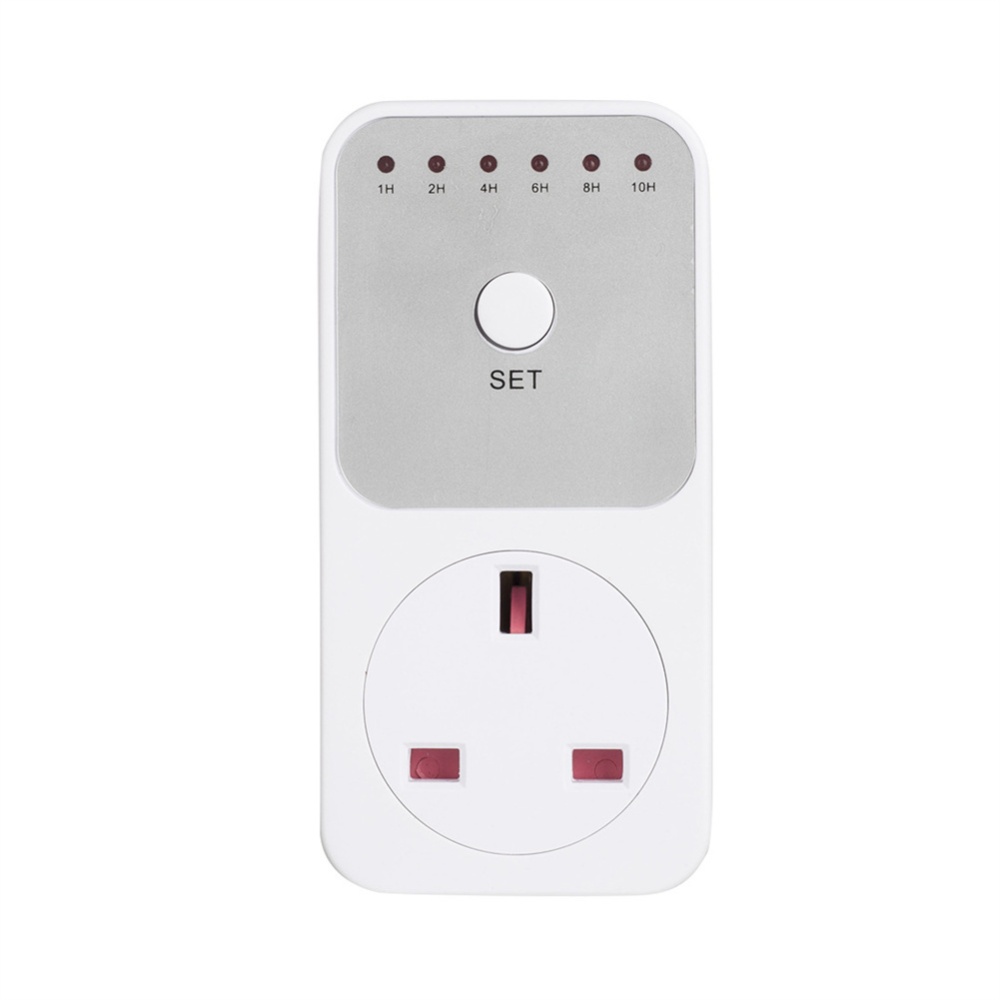 Electronic Components + Hardware Plastic 1-10 Hour Countdown Socket Household British regulatory - Image 2