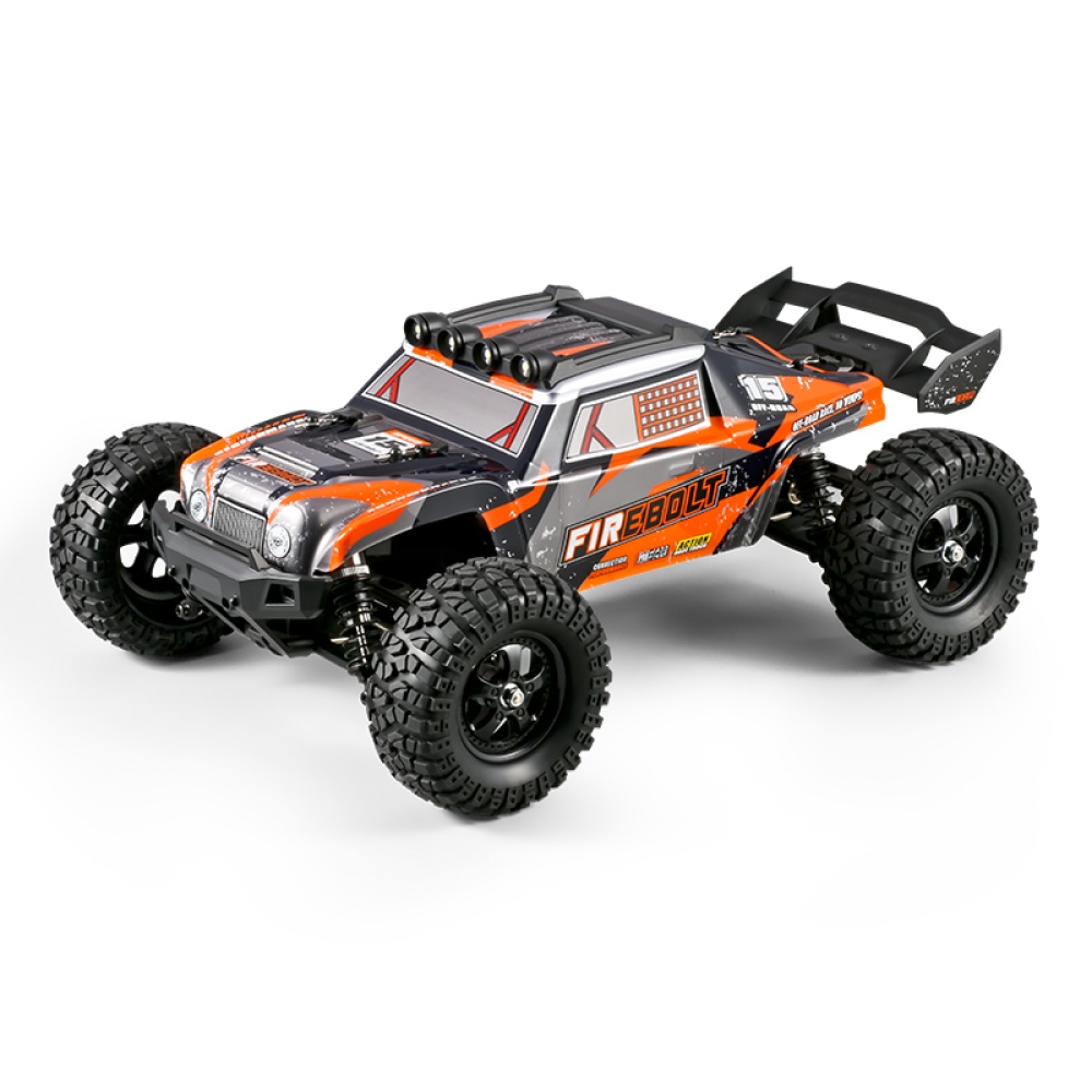 Hbx 901a Rtr 1/12 2.4g 4wd 45km/h Brushless 2ch Rc Cars Fast Off-road Led Light Truck Models Toys With 7.4v 1600mah Lipo Battery Single batt