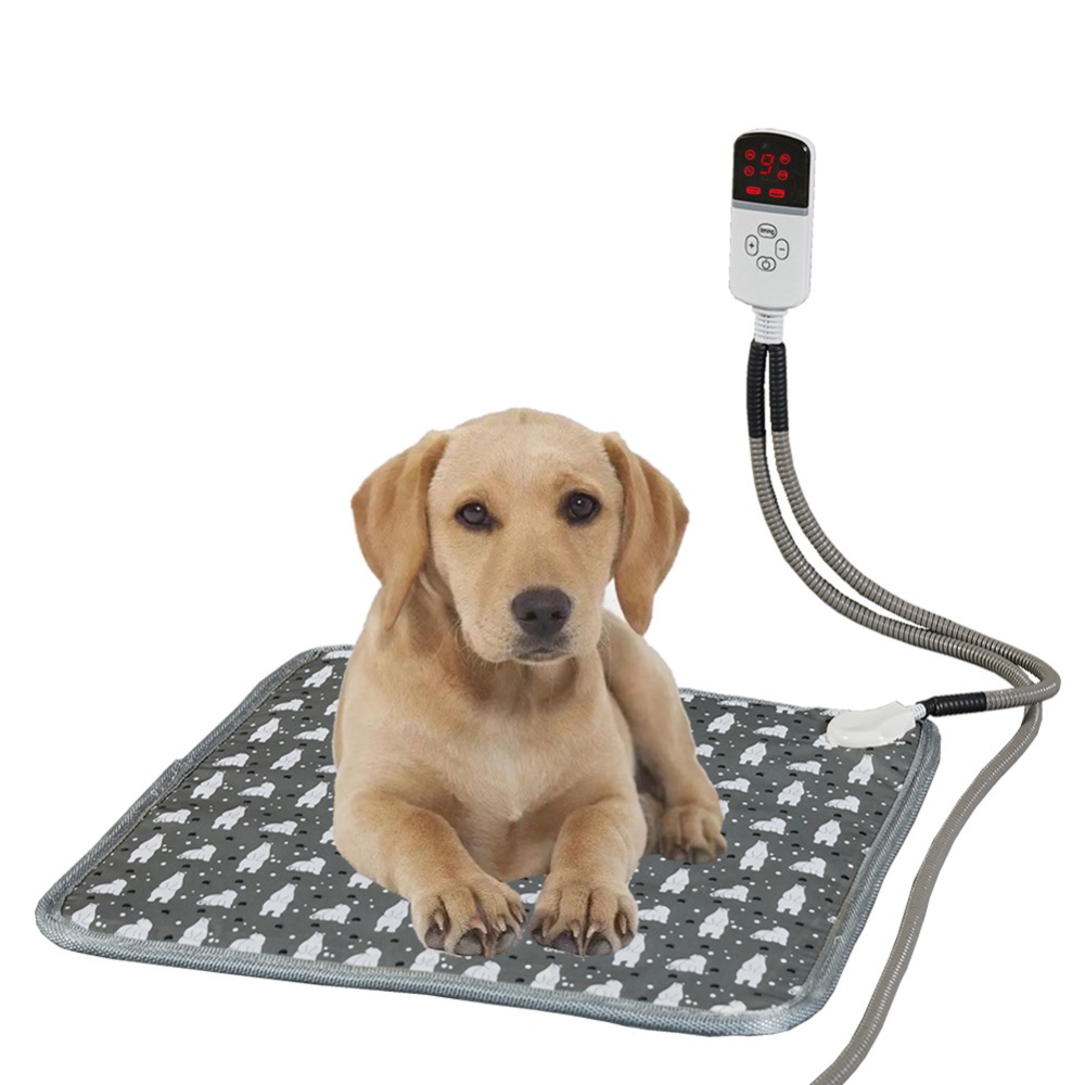 Pet Electric Heating Pad Waterproof Anti-scratch Removable Washable Warm Mat Bed Supplies for Cat Dog JP Plug