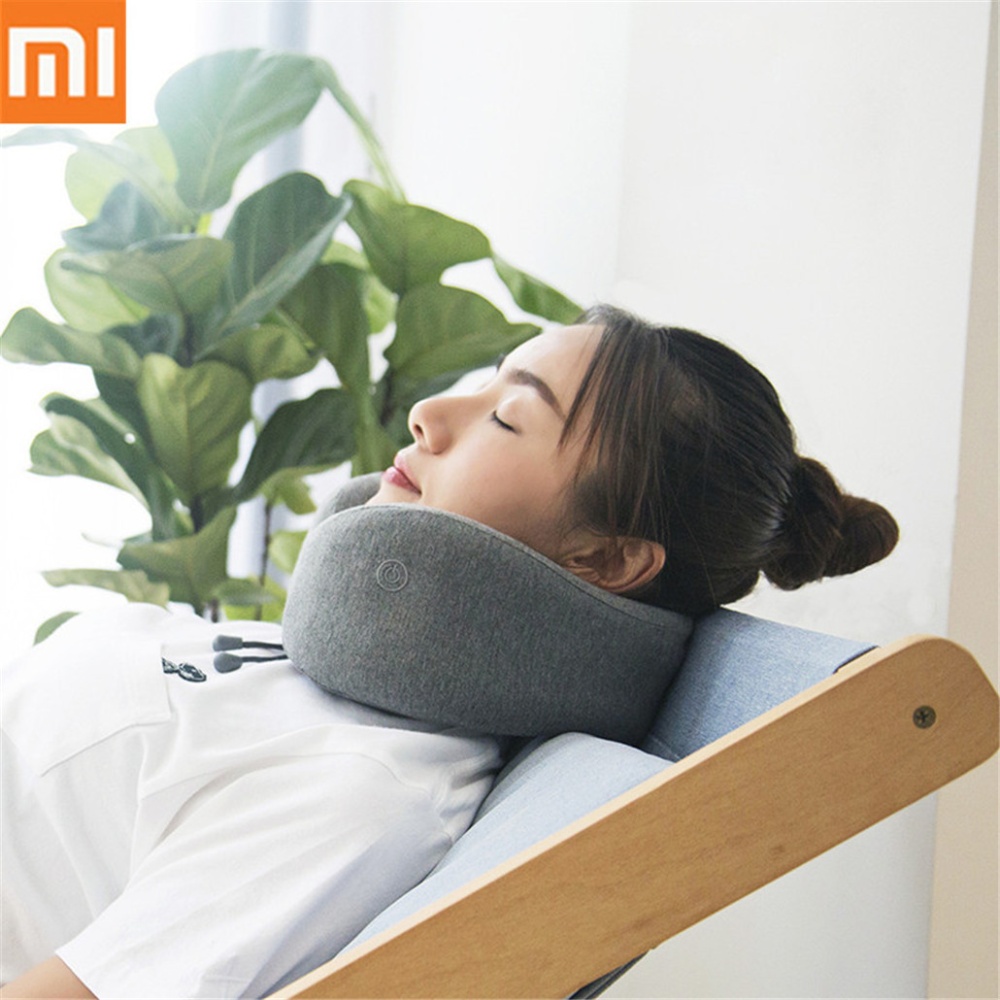 Original XIAOMI Mijia LF masseur de cou U-forme oreiller relax Muscle Le sommeil thérapeutique pour le bureau