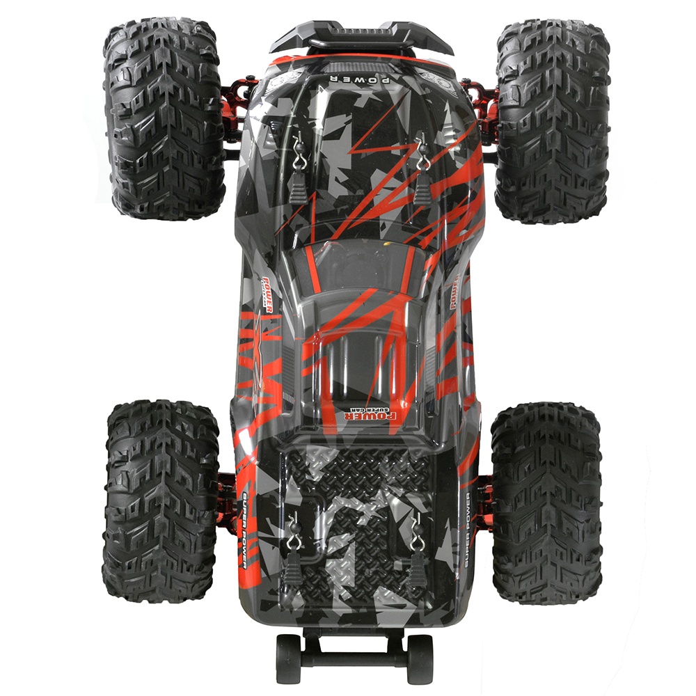 Xlf F17p 2.4g Remote Control 80km/h Full-scale Four-wheel Drive Off-road Vehicle 1:14 Bigfoot Brushless High-speed Car Rc Model Dual battery - Image 2