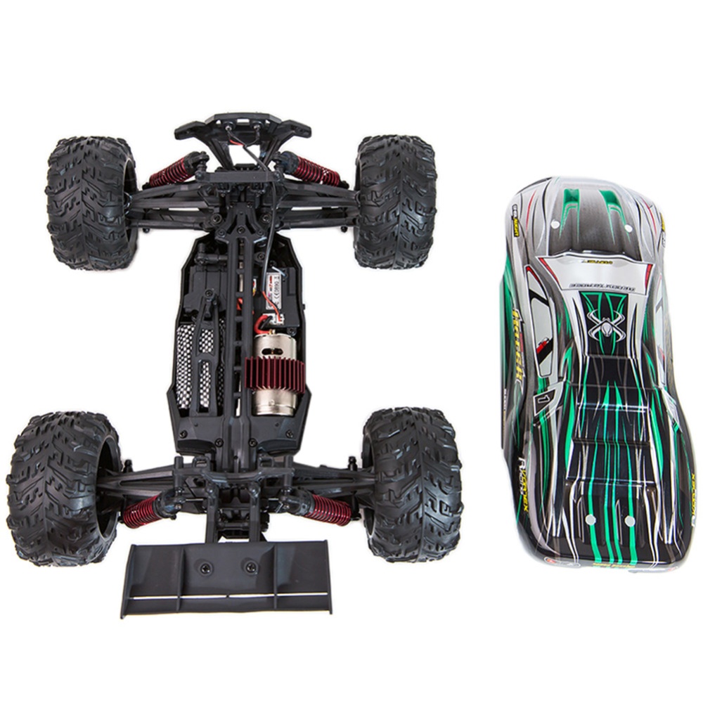 1/16 2.4G 4WD 32cm Spirit Rc Car 36km/h Bigfoot Off-road Truck RTR Toy 9136 green - Image 2