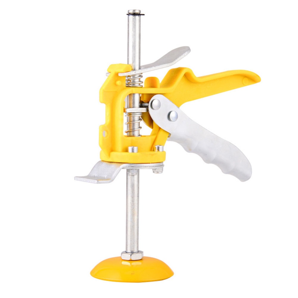 Adjustable Tiling Height Lifting Tool Locator Tile Risen Adjuster for Bricklayer Yellow - Image 3