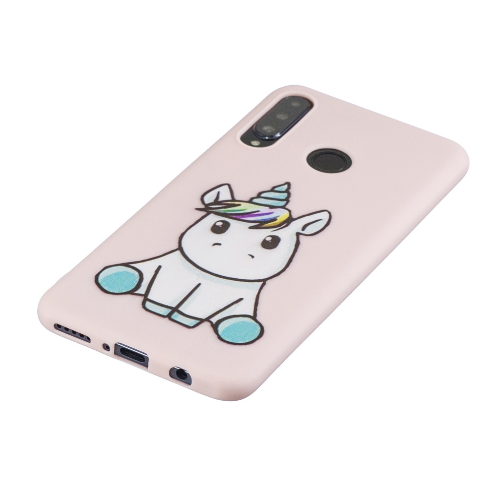 For HUAWEI P30 lite Cute Cartoon Phone Case Ultra Thin Lightweight Soft TPU Pure Color Cover with Matching Pattern Adjustable Bracket 6 - Image 2