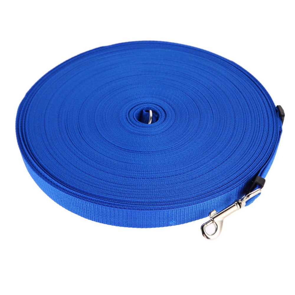 Adjustable Pet Training Leash for Outdoor Cat Dog Walking Control blue_15m