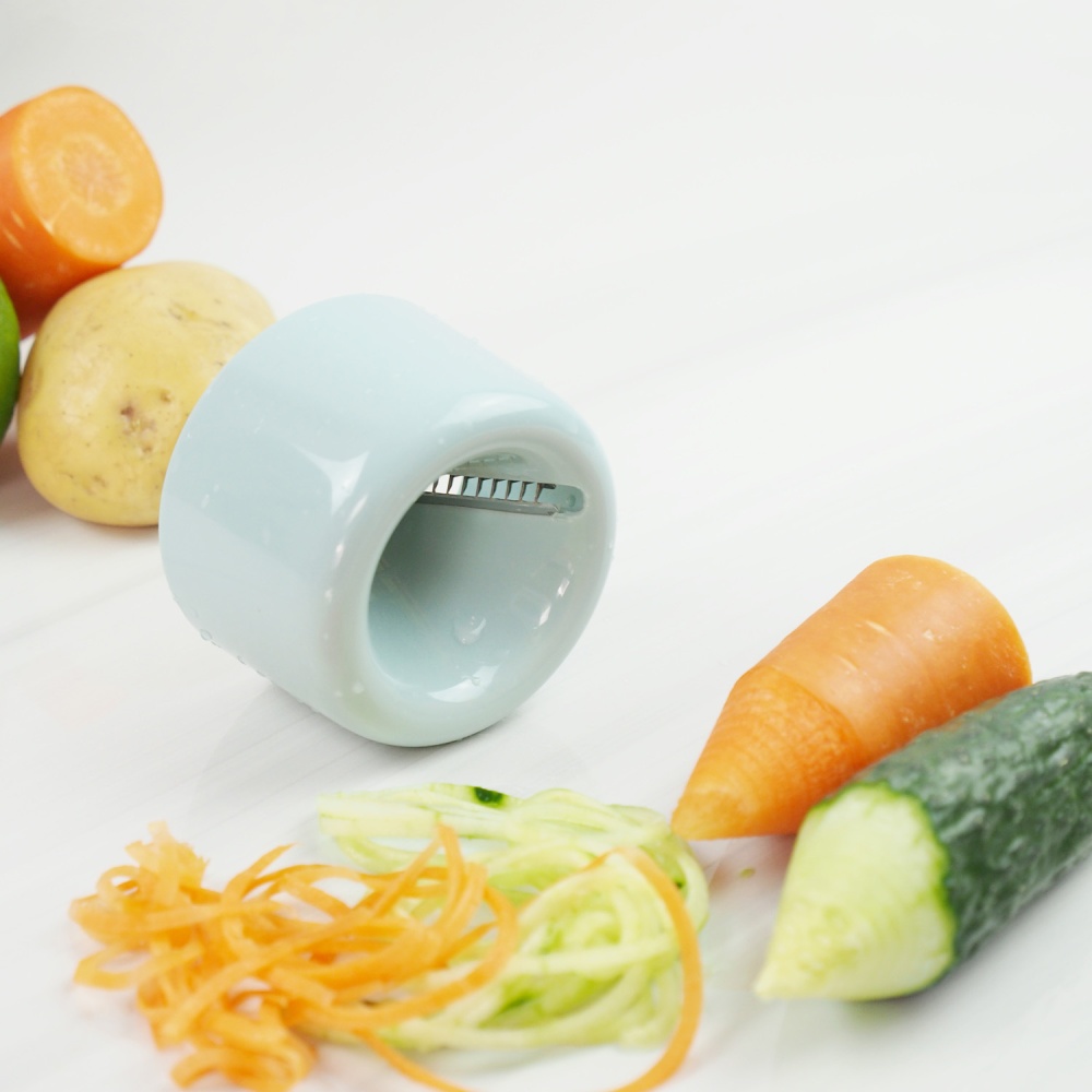 Spiral Slicer Cutter Vegetable Grater for Carrot Cucumber Courgette Zucchini Spaghetti As shown - Image 3