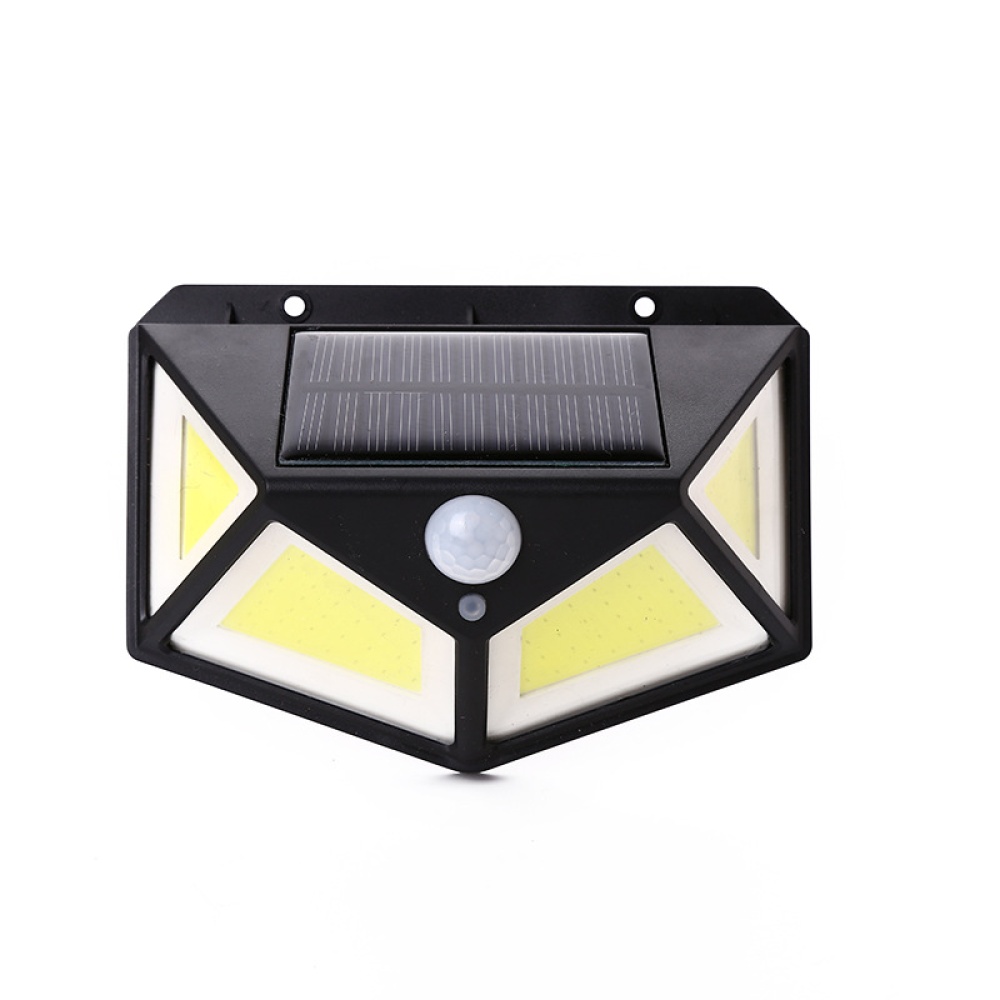 120COB LED Solar Power Light Motion Sensor Four-Sided Wall Lamp Waterproof for Outdoor Yard Garden - Image 2