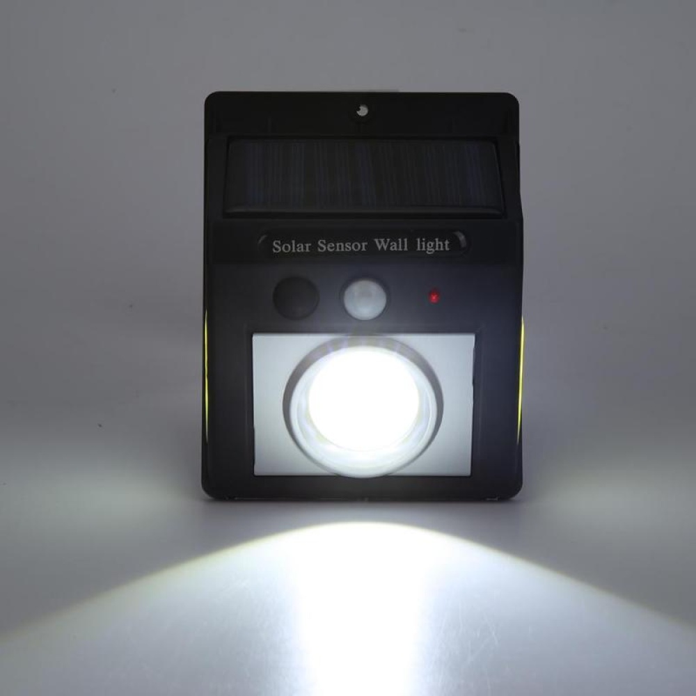 Outdoor LED Solar Power Motion Sensor Lamp Waterproof Garden Yard Wall Light Security Lighting Concave COB - Image 2