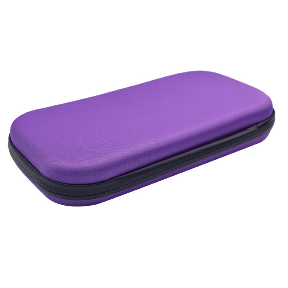 Portable Stethoscope Storage Box Carry Travel Case Bag Hard Drive Pen Medical Organizer purple