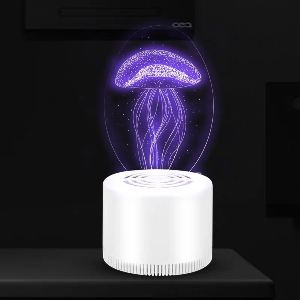 3D Mosquito Killer Lamp USB LED Home Trap Pregnant Baby Radiationless Repellent - Jelleyfish 03