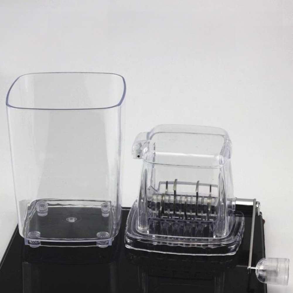 Multifunction Manual Mini Home Transparent Ice Crusher Shaver Kitchen Tool - Image 2