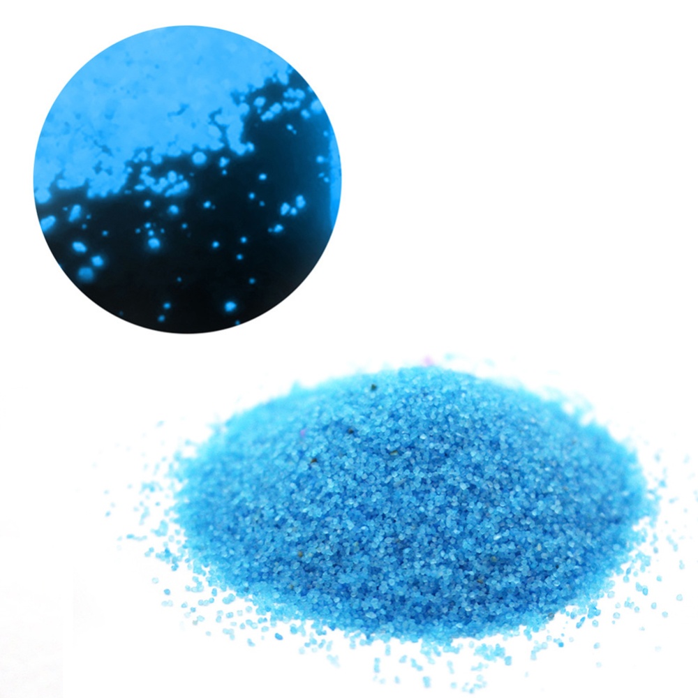 10g Luminous Sand Party DIY Starry Wishing Bottle Fluorescent Particles Toy blue - Image 2