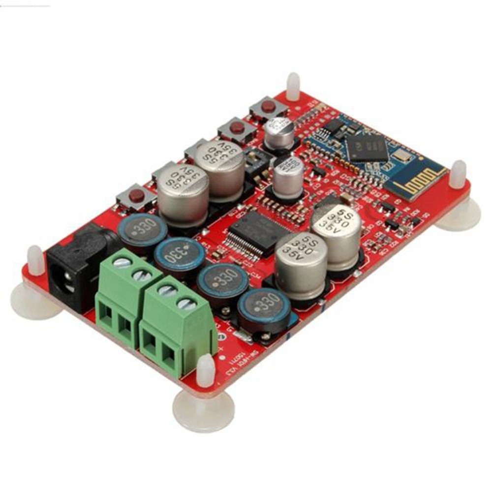 TDA7492P 50W+50W Wireless Bluetooth 4.0 Audio Receiver Digital Amplifier Board(Red Board) - Image 3