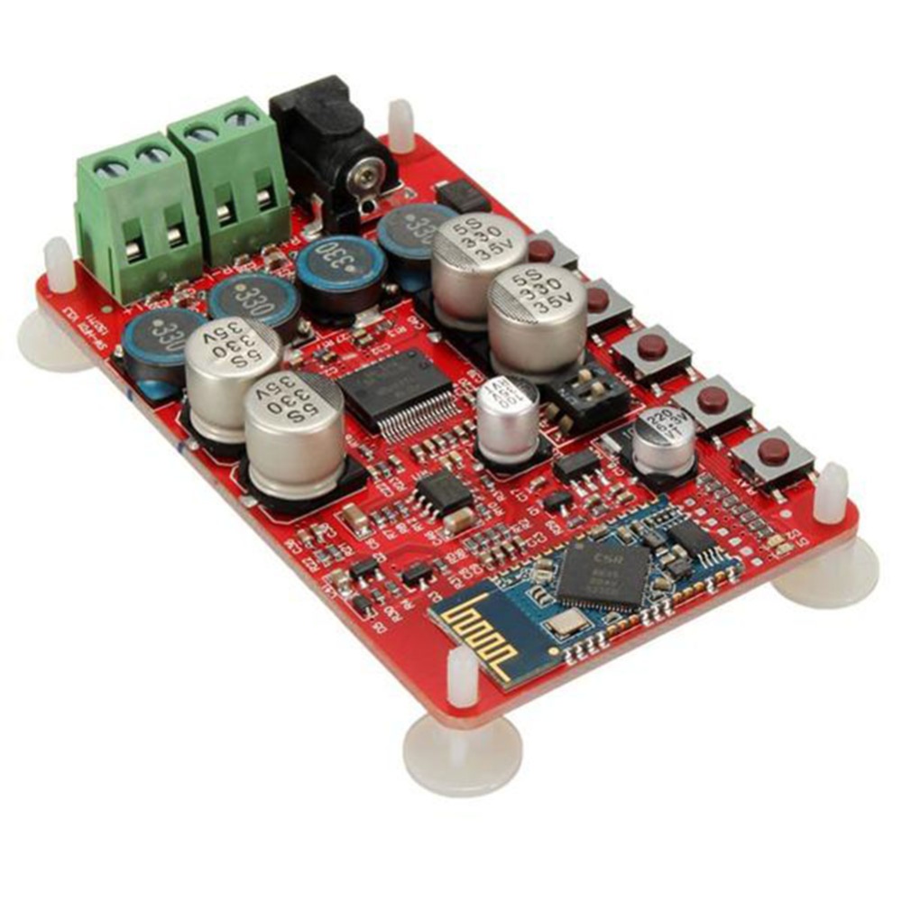 TDA7492P 50W+50W Wireless Bluetooth 4.0 Audio Receiver Digital Amplifier Board(Red Board) - Image 2