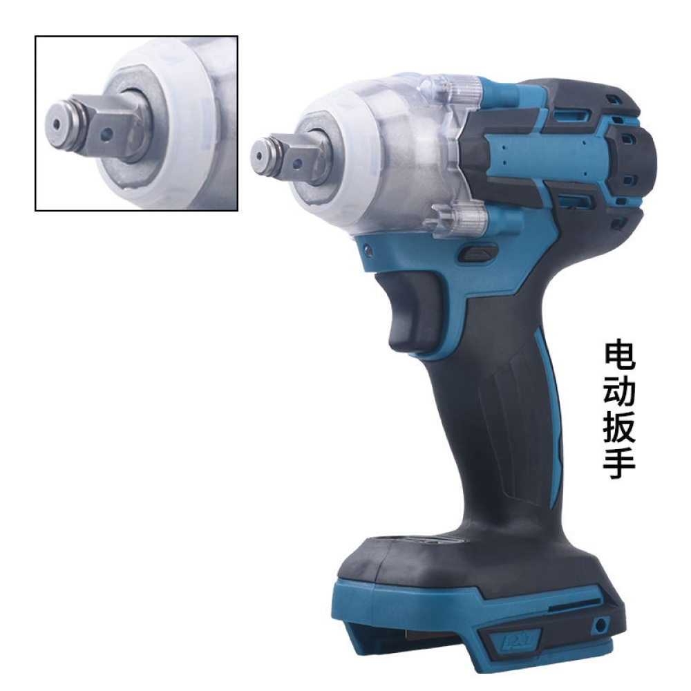 18v Impact Wrench Brushless 1/2 Electric Bare Metal Jackhammer Suitable for Makita Battery - Image 2