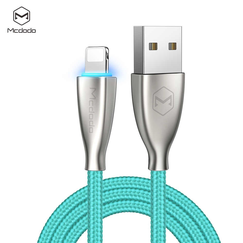 MCDODO Excellence Series Lightning Cable 1.8M Green for iPad iPhone - Image 2