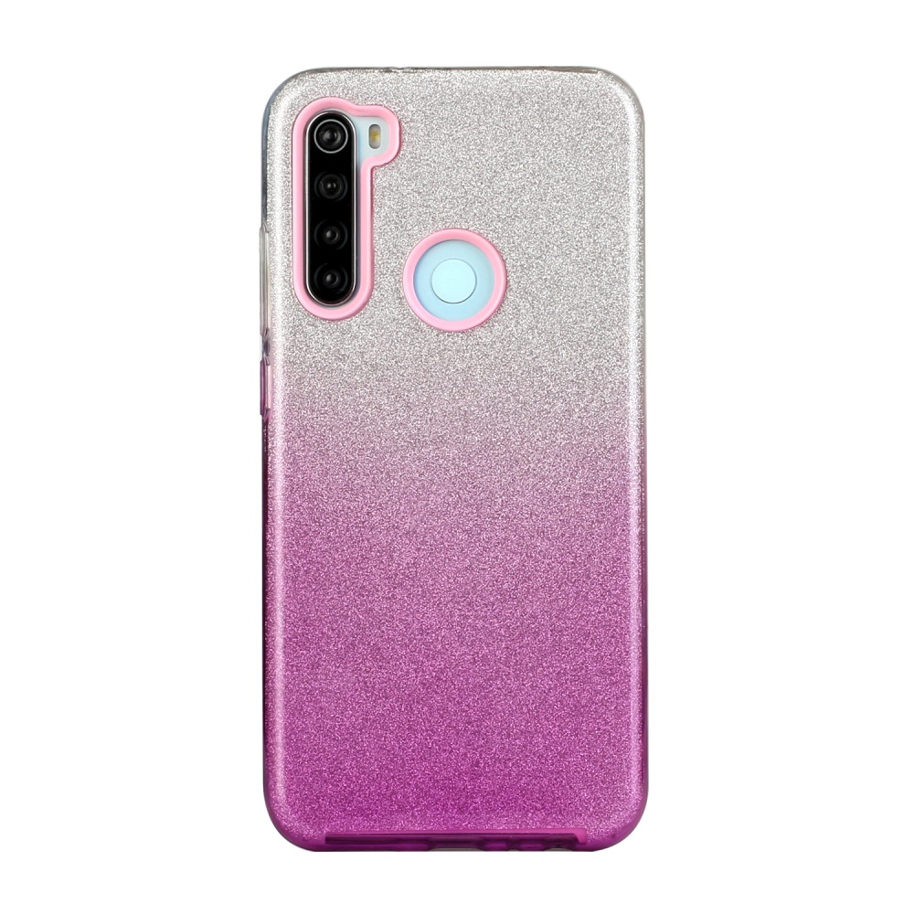 For OPPO Realme 5/Realme 5 Pro/A5 2020/A9 2020/A52/A92 Phone Case Gradient Color Glitter Powder Cover with Airbag Bracket blue - Image 2