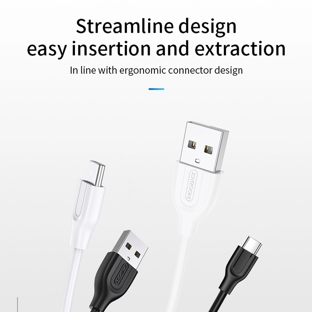 Joyroom S-L352 2.4A Fast Charging Type-C Cable Black for iPhone - Image 2