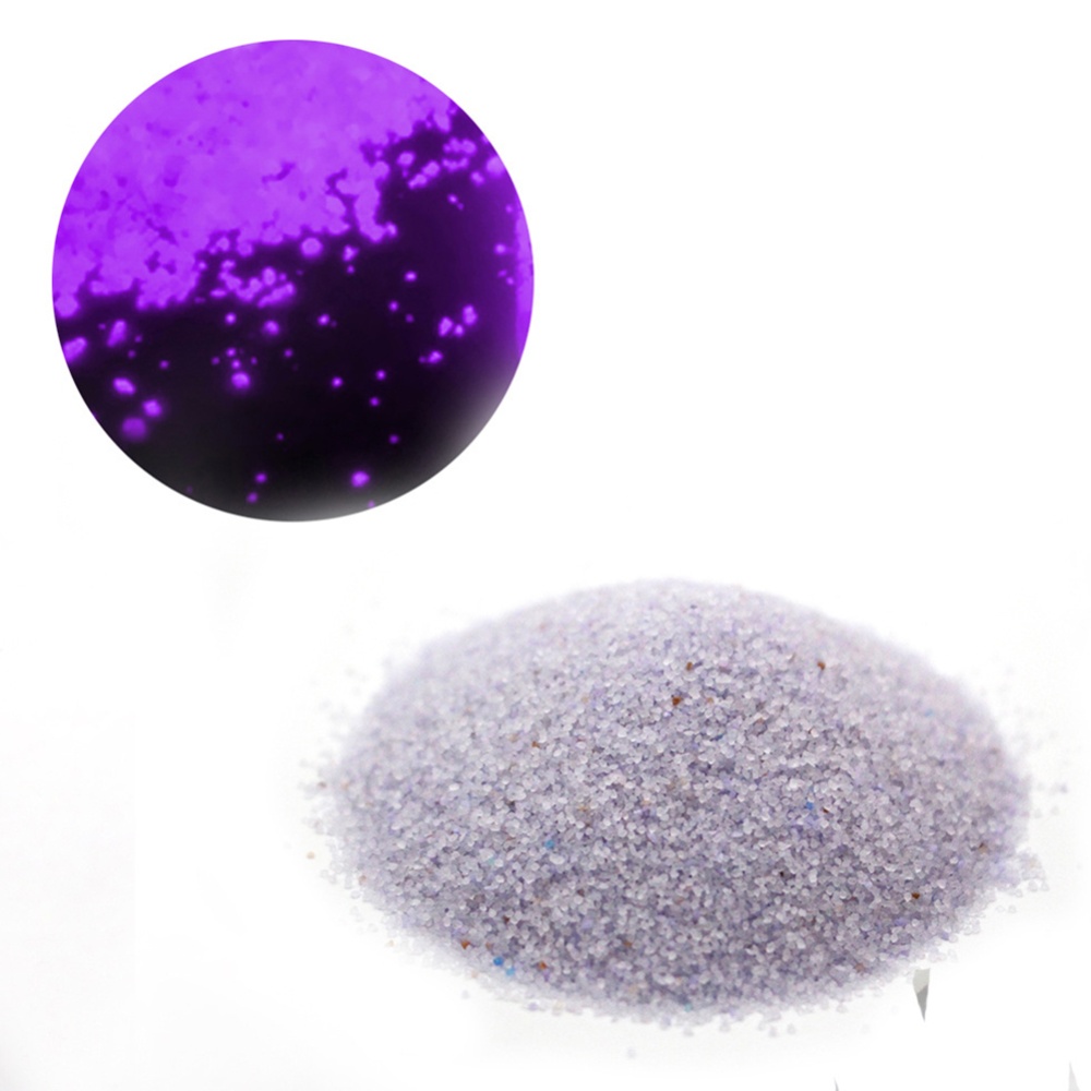 10g Luminous Sand Party DIY Starry Wishing Bottle Fluorescent Particles Toy purple - Image 3