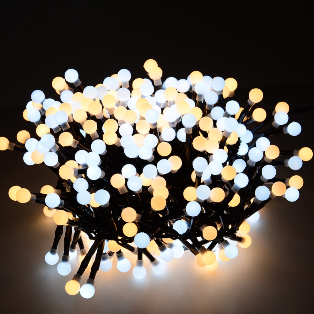 400 LEDs LED String Lights 26ft Double Color Water-Resistant Decorative Christmas - Image 2