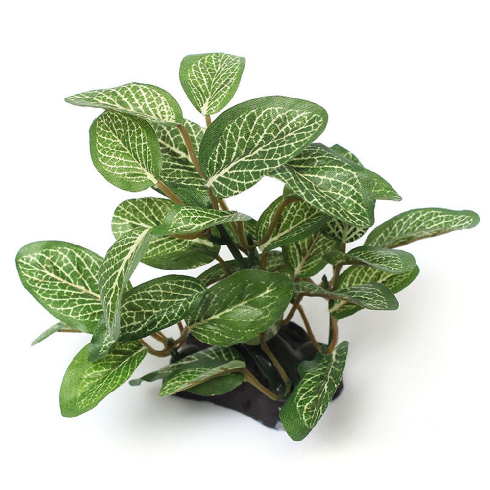 Plastic Green Plant Aquarium Decorations Artificial Underwater Plants for Fish Tank Ornament green