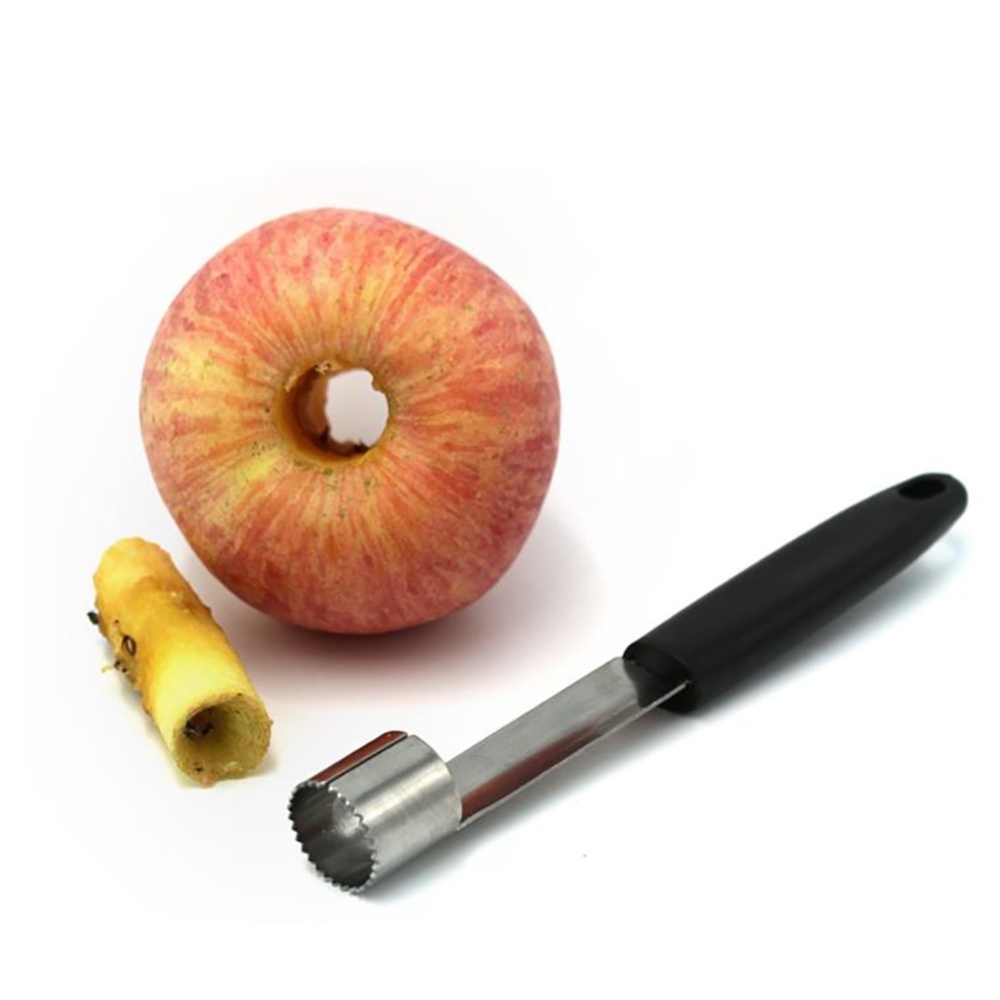 Easy Twist Stainless Steel Fruit Core Seed Remover Kitchen Tool for Apple 1pc - Image 3