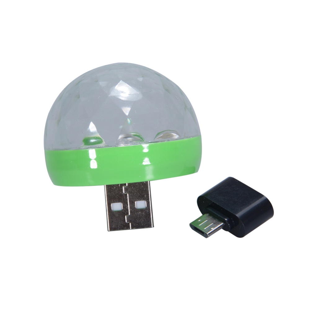 Mini Colorful DJ Laser Light with USB Plug Mobile Phone Magic for Stage Bar Decoration