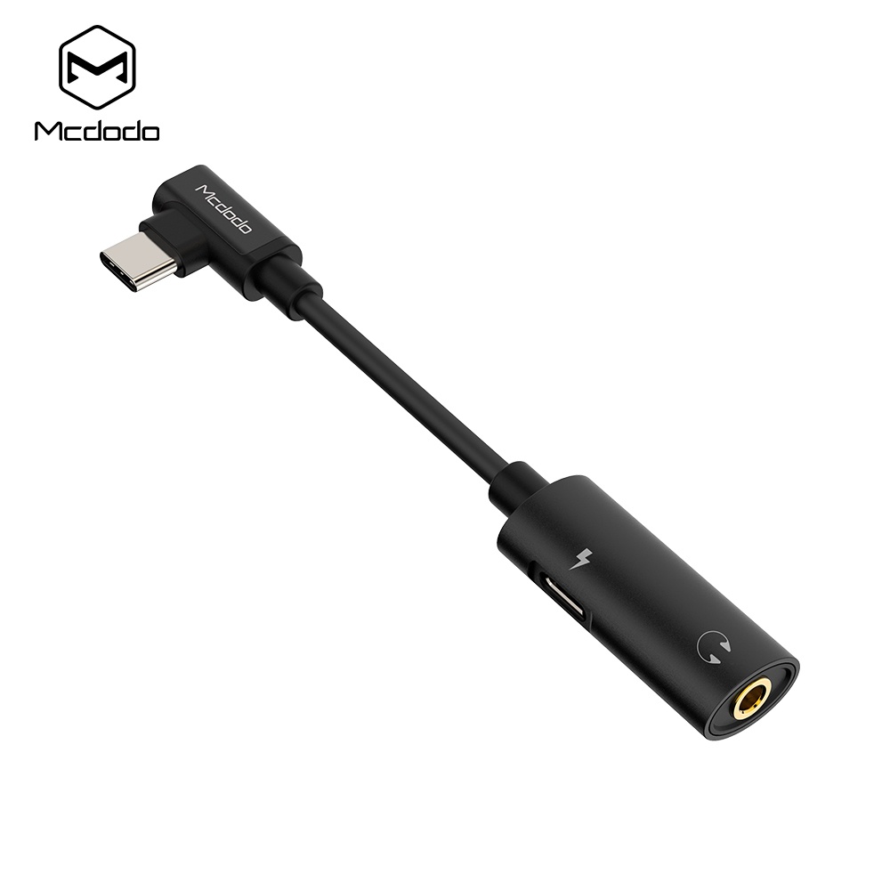 Type-c to DC3.5mm Audio Adapter black_CA-5460 MCDODO - Image 2