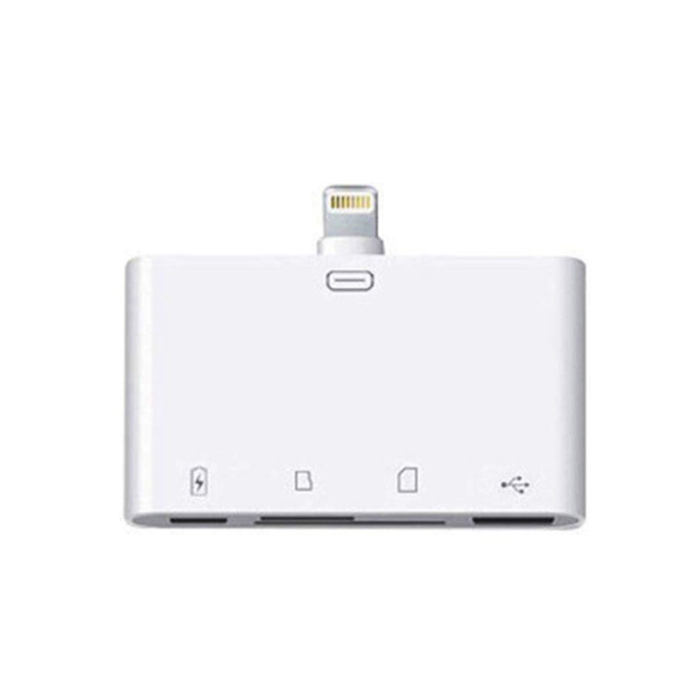 4 in 1 SD/TF/USB Card Reader for iphone Lightning Four one without line - Image 2