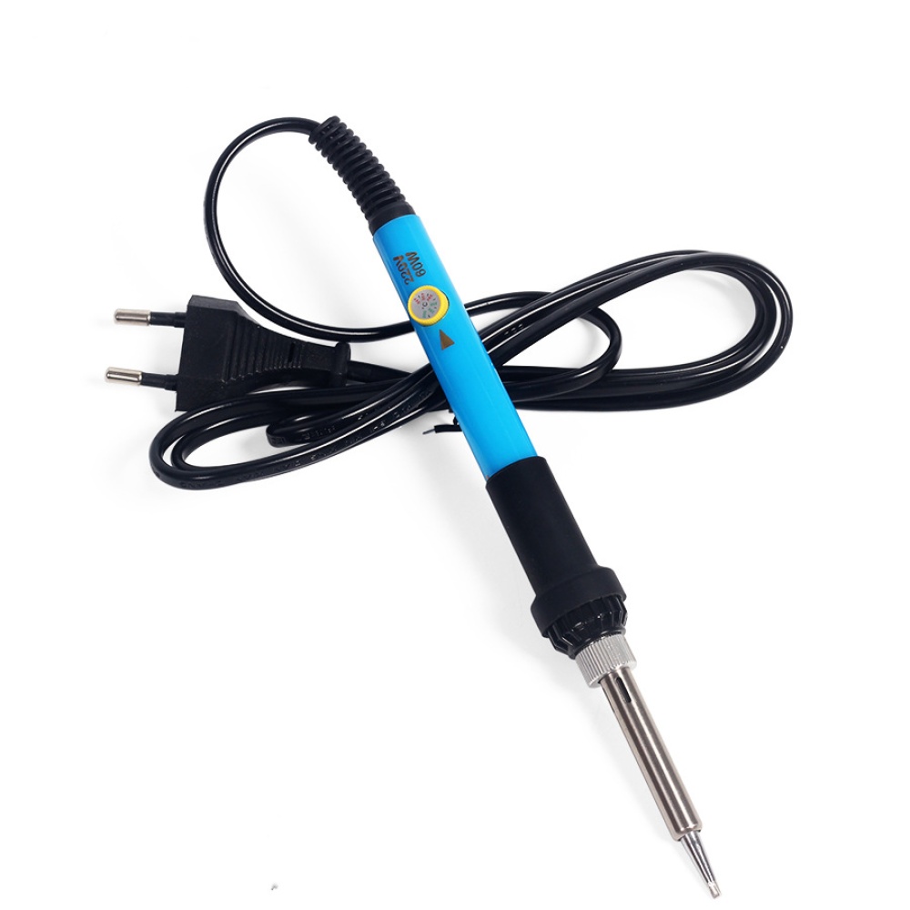 Electrical Soldering Iron Adjustable Temperature Torch Welding Rework Tool Kit for Repair EU 220V 60W European regulations - Image 2