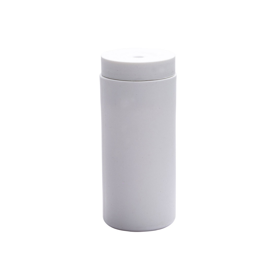 Silicone Divided Bottle Squeeze Type Soap Dispenser Hand Essential Oil Lotion Dispensing white