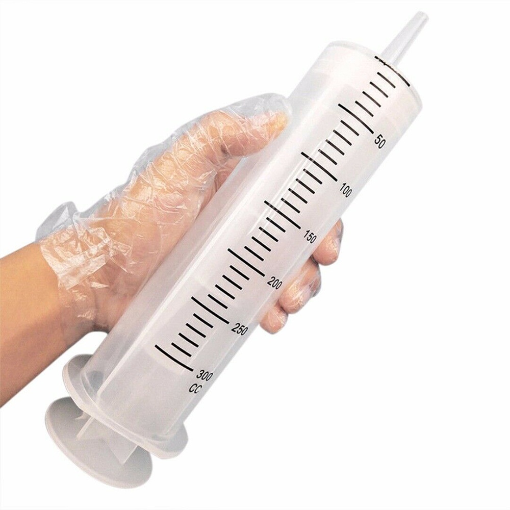 Syringe Rinser Feeder Large Capacity Wide Opening Enema Perfusion Device 150ml - Image 2