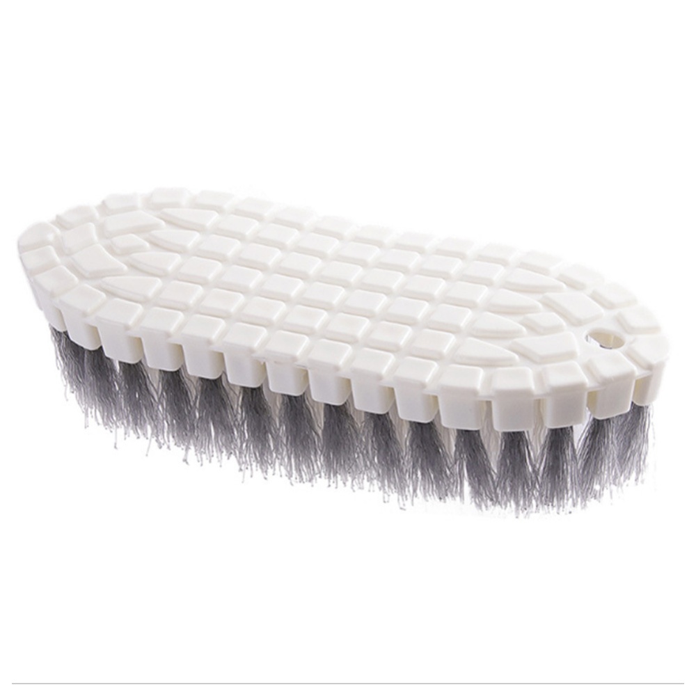 Flexible Pool Brush for Kitchen Cooking Bathtub Tile Bathroom Cleaning white_large - Image 3