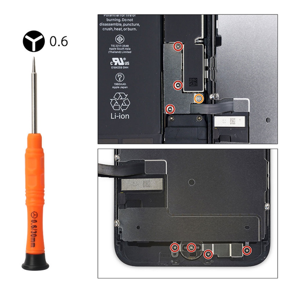 20 in 1 Mobile Phone Repair Tools Kit Spudger Pry Opening Tool Screwdriver Set for iPhone X 8 7 6S 6 Plus Hand - Image 2