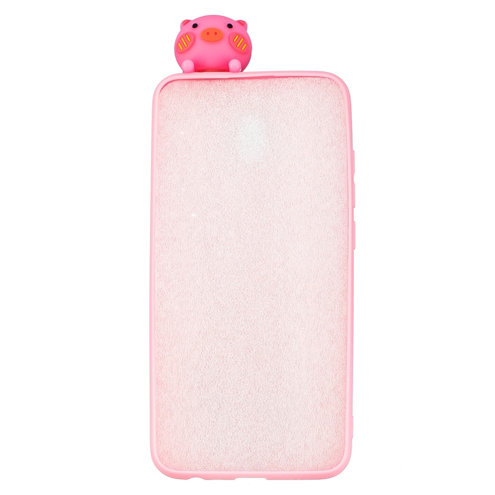 For Redmi 8/8A/5/Note 8T Mobile Phone Case Cute Cellphone Shell Soft TPU Cover with Cartoon Pig Duck Bear Kitten Lovely Pattern Rose - Image 2