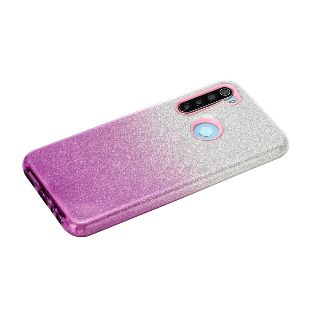 For OPPO Realme 5/Realme 5 Pro/A5 2020/A9 2020/A52/A92 Phone Case Gradient Color Glitter Powder Cover with Airbag Bracket purple - Image 2