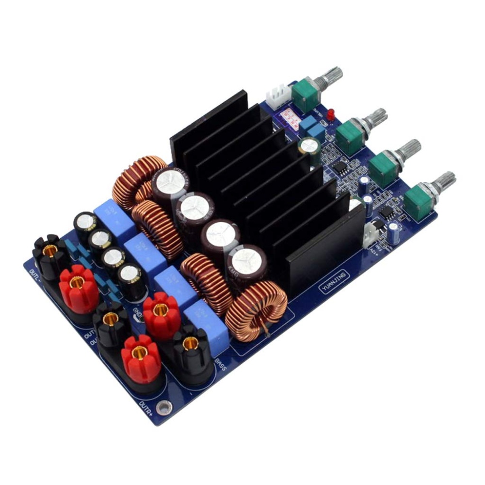 TAS5630 2.1 Class D 300W+150W+150W Tone Adjust Amplifier Completed Board(Blue Board) amplifier - Image 3