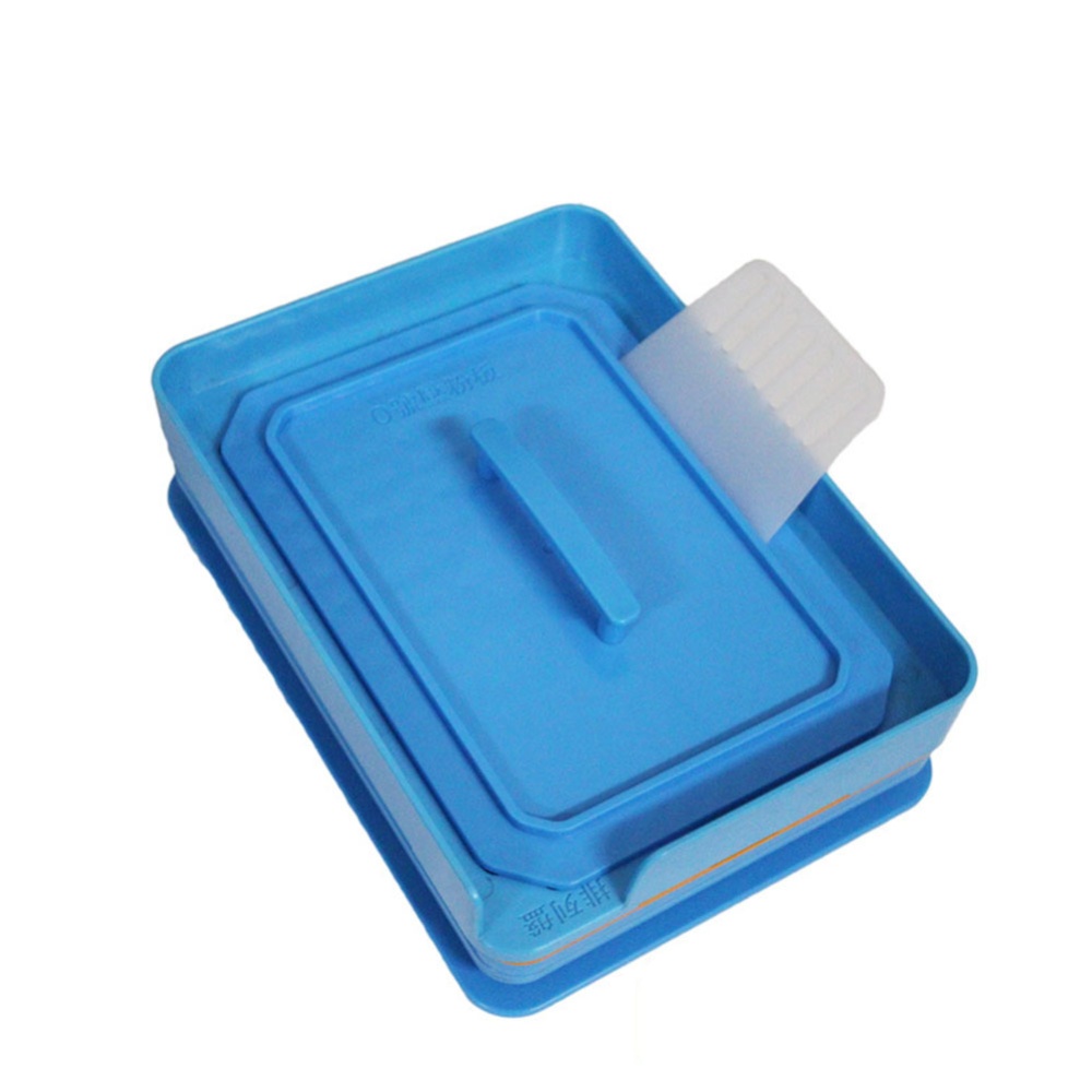 200 Holes Manual Capsule Filling Machine Capsules Maker blue