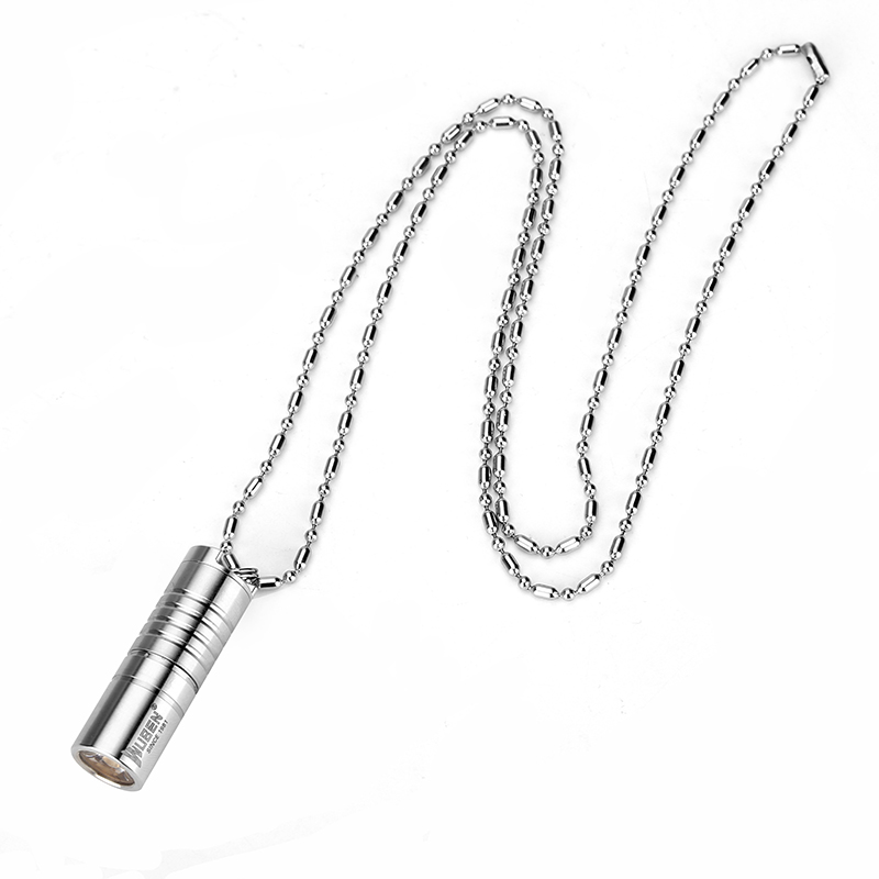 Wuben G339 Mini LED Flashlight - CREE XP-G2 LED, Li-Ion Battery, 130 Lumen, 50,000 Life Span, IPX8, Stainless Steel Body - Image 2