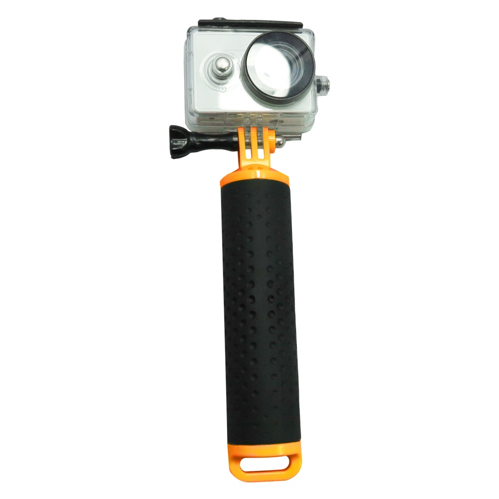 Float Hand Grip Buoyancy Rod Pole Stick Monopod Tripod for Gopro Go Pro Hero Orange - Image 2