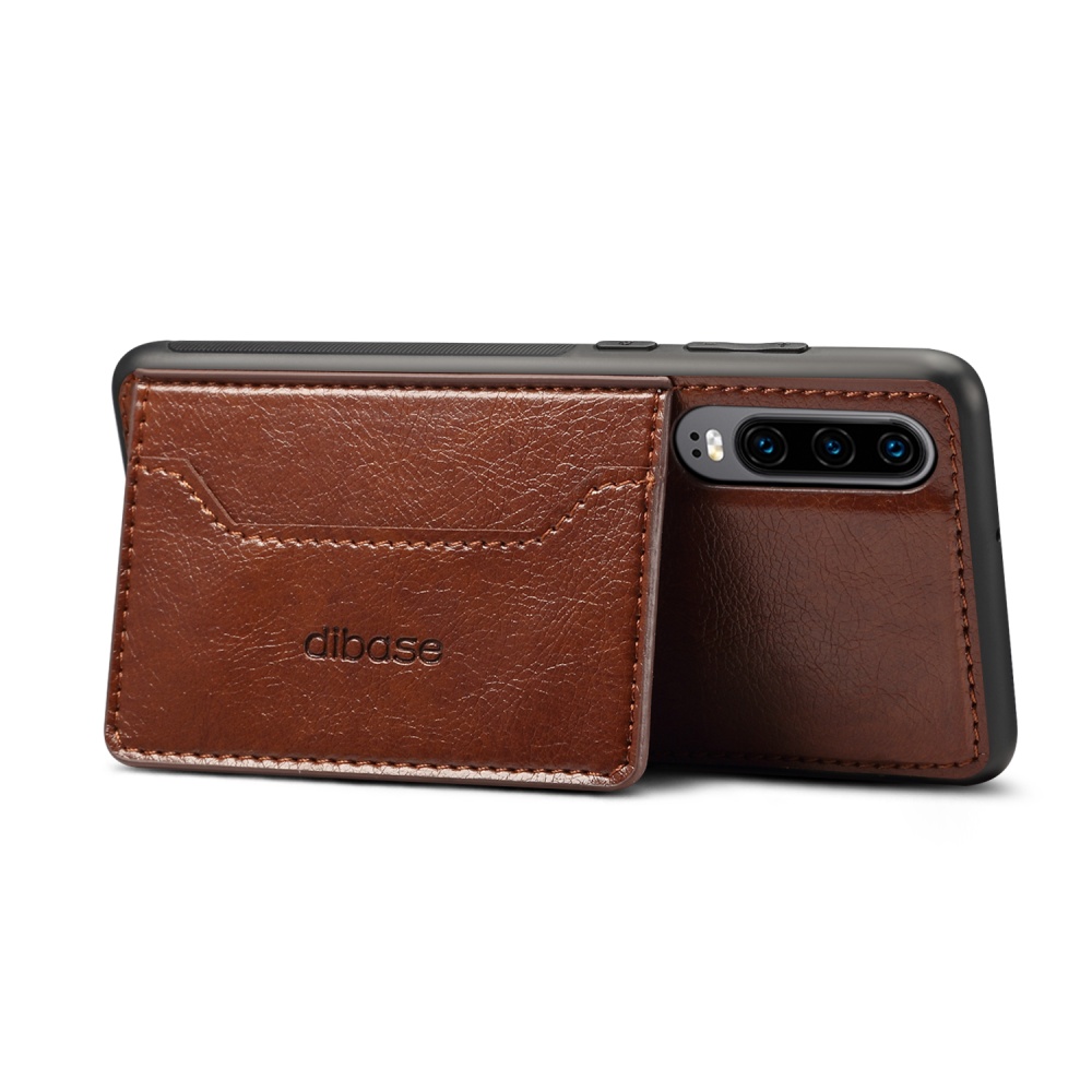 For Samsung A50 Retro PU Leather Wallet Card Holder Stand Non-slip Shockproof Cell Phone Case coffee - Image 2