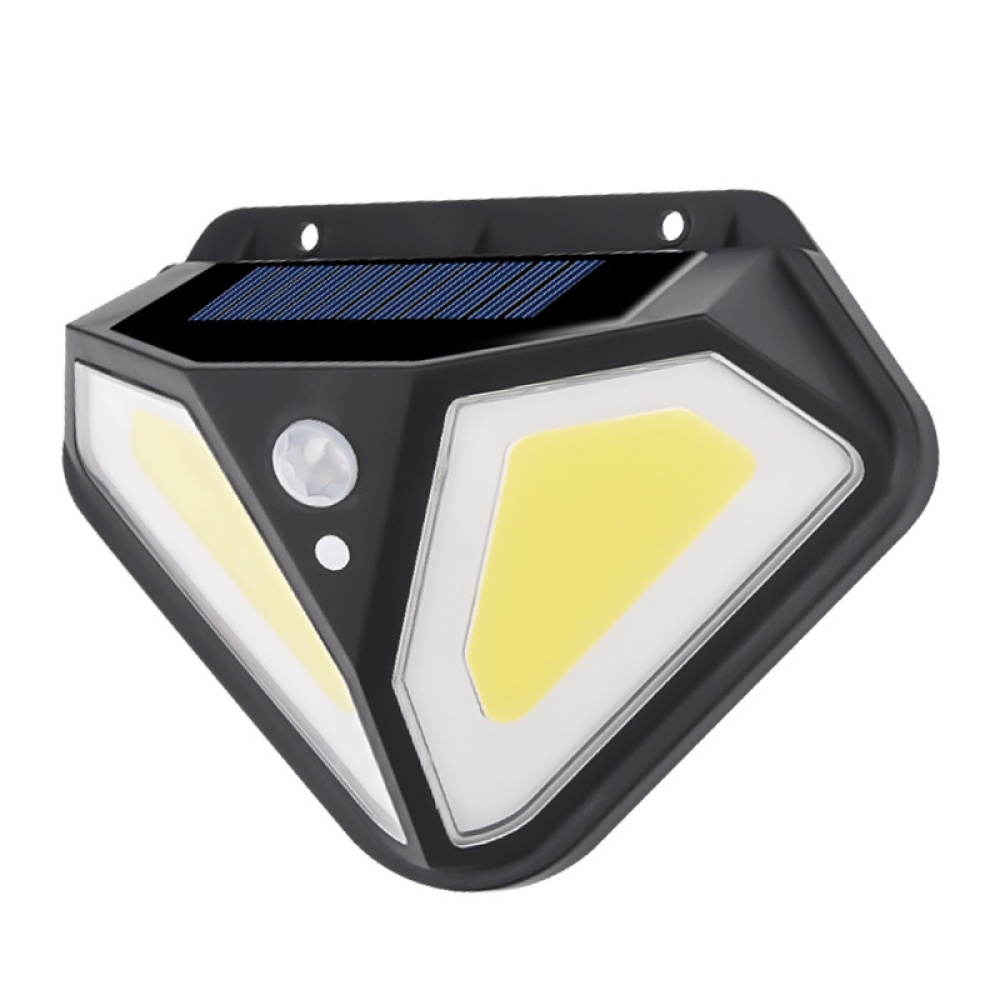 102 LED Solar Wall Lamp Human Body Induction On Both Sides Outdoor Courtyard Garden Villa 50COB - Image 3