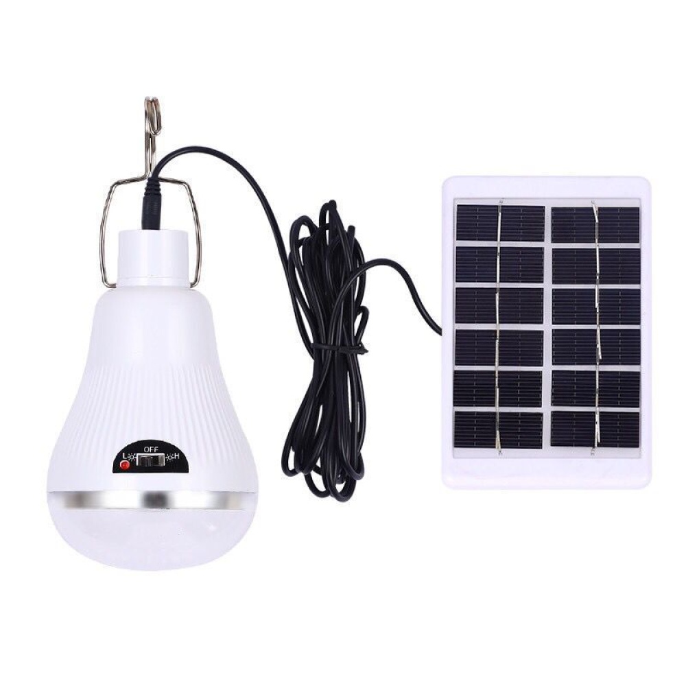 LED Solar Powered Portable Lamp Led Bulb Light Emergency White light - Image 2