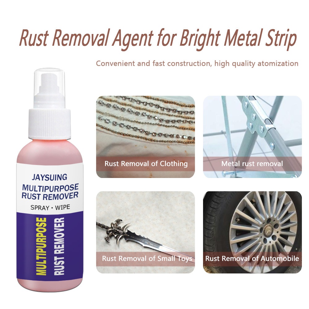 Multi-functional Rust Remover Stainless Steel Surface Polish Decontamination Polishing Agent 50ml - Image 2