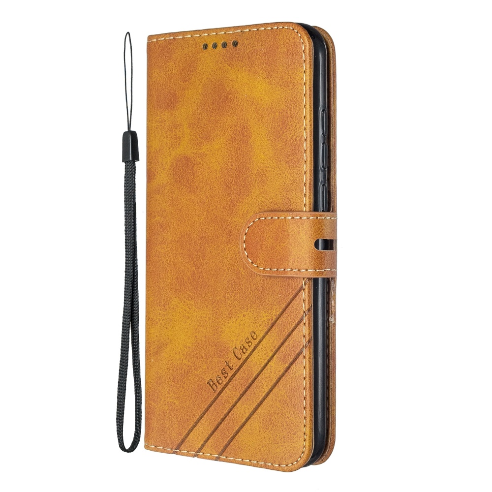 For Redmi Note 8T/Redmi 8/Redmi 8A Case Soft Leather Cover with Denim Texture Precise Cutouts Wallet Design Buckle Closure Smartphone Shell - Image 2